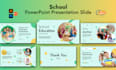 design an artistic school powerpoint presentation slid show
