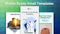 create a professional and responsive custom HTML email template