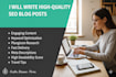 write high quality SEO blog posts