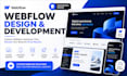 design a stunning professional website with webflow