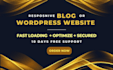 setup responsive wordpress website or blog