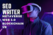 write quality SEO articles on metaverse, VR, and web3