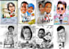 provide funny caricature painting services