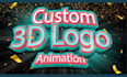custom 3d logo animation in 06 hours