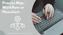 create a process map, workflow or flowchart