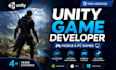 develop 2d or 3d unity games for mobile or PC