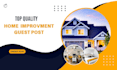 publish home improvement, garden guest post on kitchen blogs