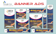 design web banner, banner ads, headers, and sliders