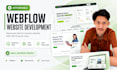 build or redesign your responsive webflow website