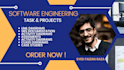 software engineering task projects uml diagrams, class diagrams, srs documents