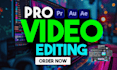 edit your vlogs, reels, podcast, travel and all type of video editing in 24 hrs