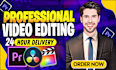 do video editing, motion graphics, reels ,shorts  sports vlogs with permotion