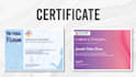 design a professional certificate