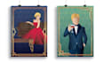 create art deco style posters and illustration