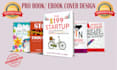 do book cover design, ebook cover, kdp book cover