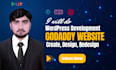 create, design, redesign godaddy website and do elementor wordpress development