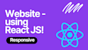 create website using react js