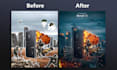do professional photo manipulation advertising poster