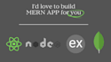 be your node js, react js developer, or mern stack developer