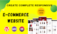 design ecommerce website online store online shop with wordpress and woocommerce