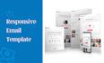 design a responsive HTML email template