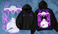 create custom anime streetwear tshirt design