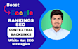 create manual SEO contextual dofollow backlinks
