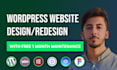 make your website stand out with a professional wordpress design or redesign