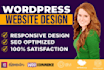 develop professional and responsive wordpress website design