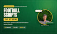 write football and soccer youtube scripts that hook viewers