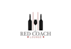 design premium red coach lounge logo