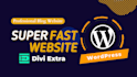 create a professional wordpress blog website using divi extra theme