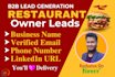 do restaurant owners lead generation worldwide