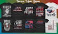 create political design t shirts