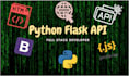create your flask API and website