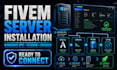 install and configure your fivem server