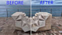 enhance stone, marble, iron and wood textures on your photos