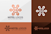 do good looking creative hotel logo with free source file