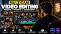 professionally edit multicam podcasts and interviews