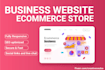 develop a complete wordpress website and ecommerce store