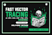 do professional vector tracing, fast delivery on fiverr