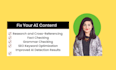 do ai content editing and fact checking in 24 hours