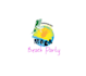 design wonderful spinnakers mega beach party logo