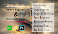 be your photoshop expert for image retouching