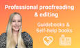 proofread and edit your guidebook or self help book