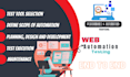 do web automation testing using selenium, cypress, and playwright with cucumber
