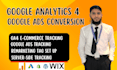 setup google analytics 4, ads conversion tracking, ga4 ecommerce tracking, GTM