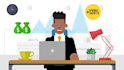 create 2d cartoon or whiteboard animated explainer video