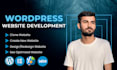 design redesign and develop your wordpress website development