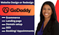 godaddy website design godaddy website redesign godaddy